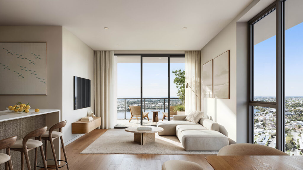 ROMEO APARTMENTS V16 INT TYPE J LIVING BALCONY